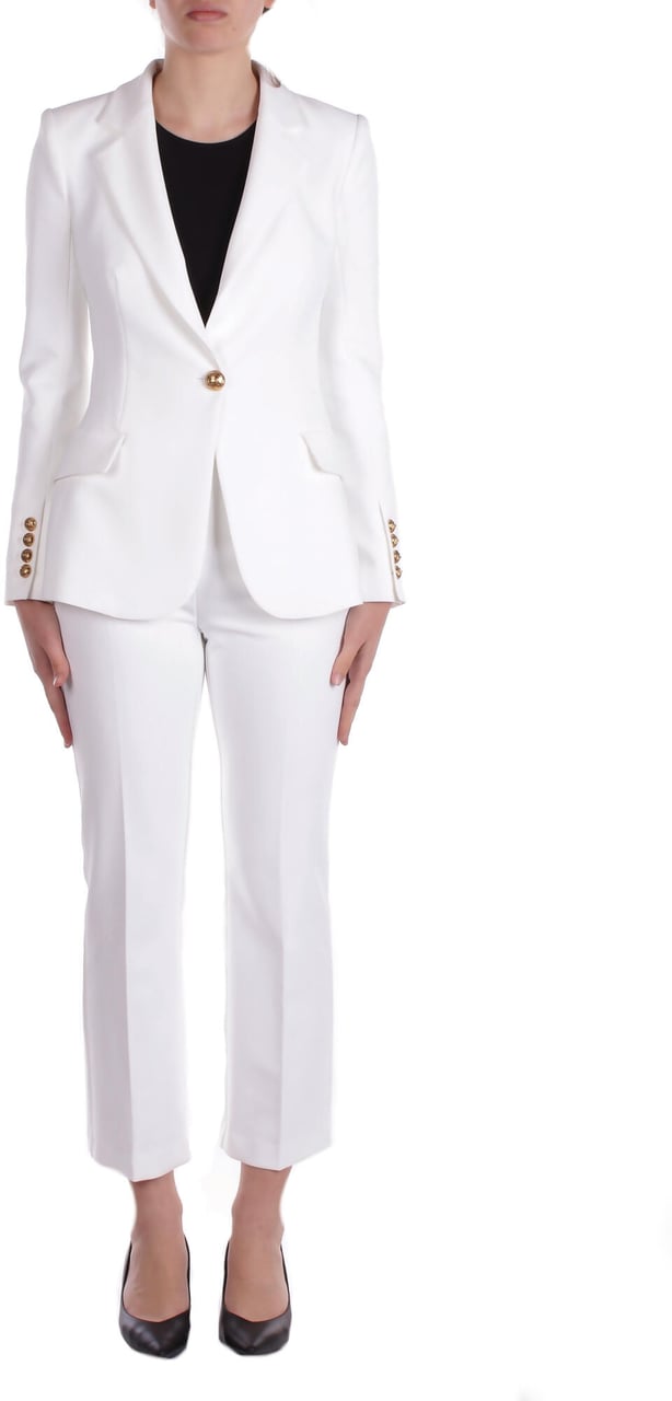 Elisabetta Franchi Dresses Ivory Wit