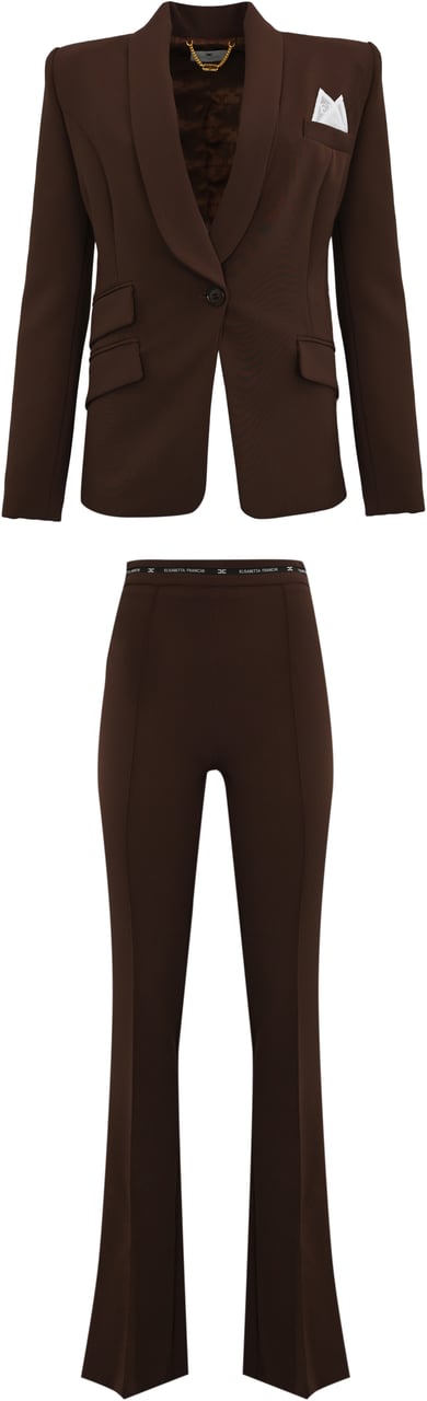 Elisabetta Franchi Dresses Coffee Bruin