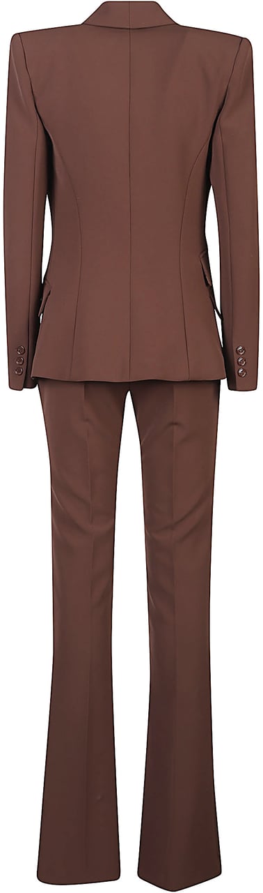 Elisabetta Franchi Suit Brown Bruin