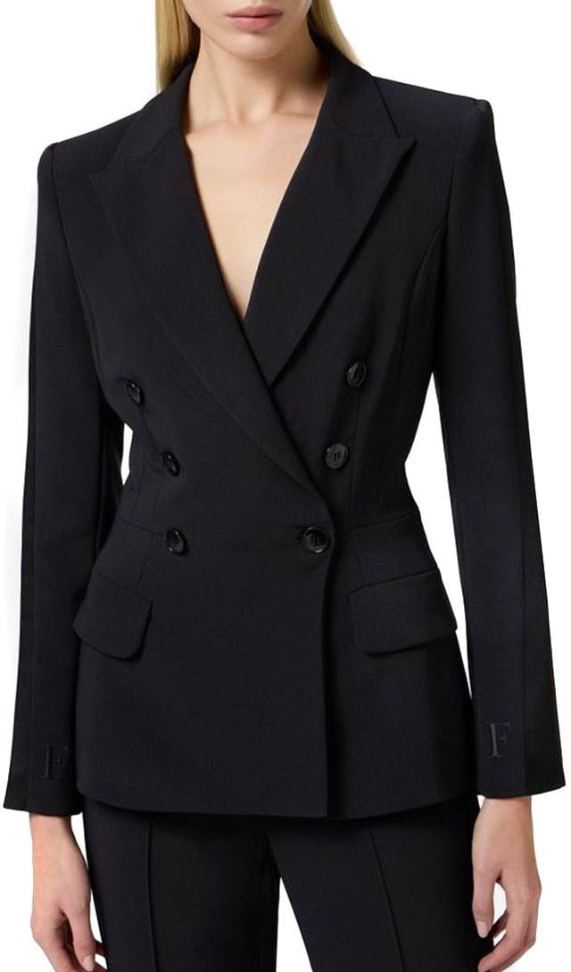 Elisabetta Franchi Dresses Black Zwart