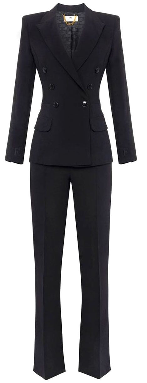 Elisabetta Franchi Dresses Black Zwart