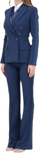 Elisabetta Franchi Dresses Blue Blauw