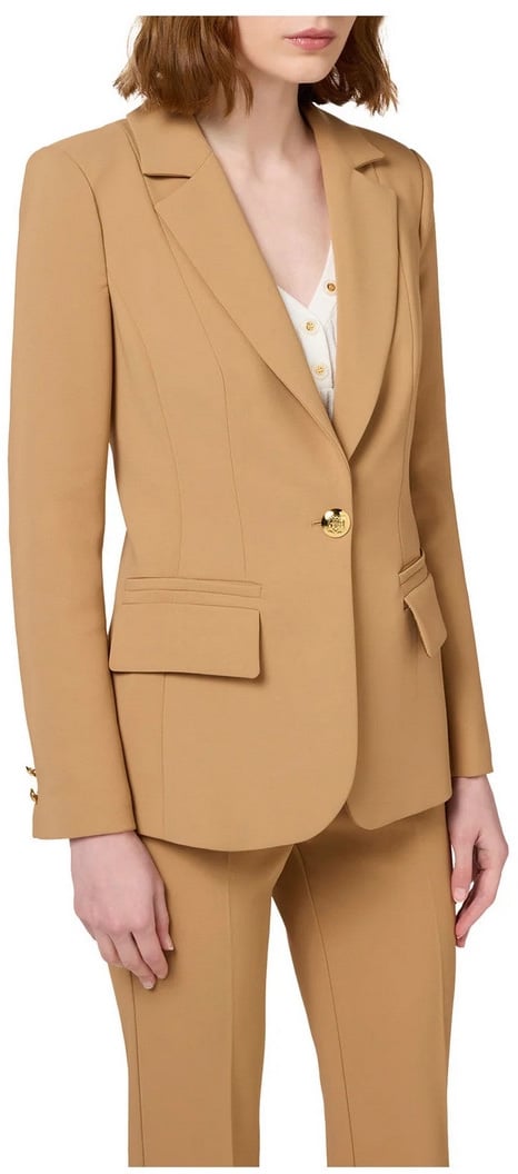 Elisabetta Franchi Dress Metallic Metallic