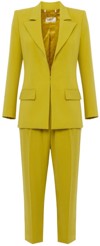 Elisabetta Franchi Dresses Yellow Geel