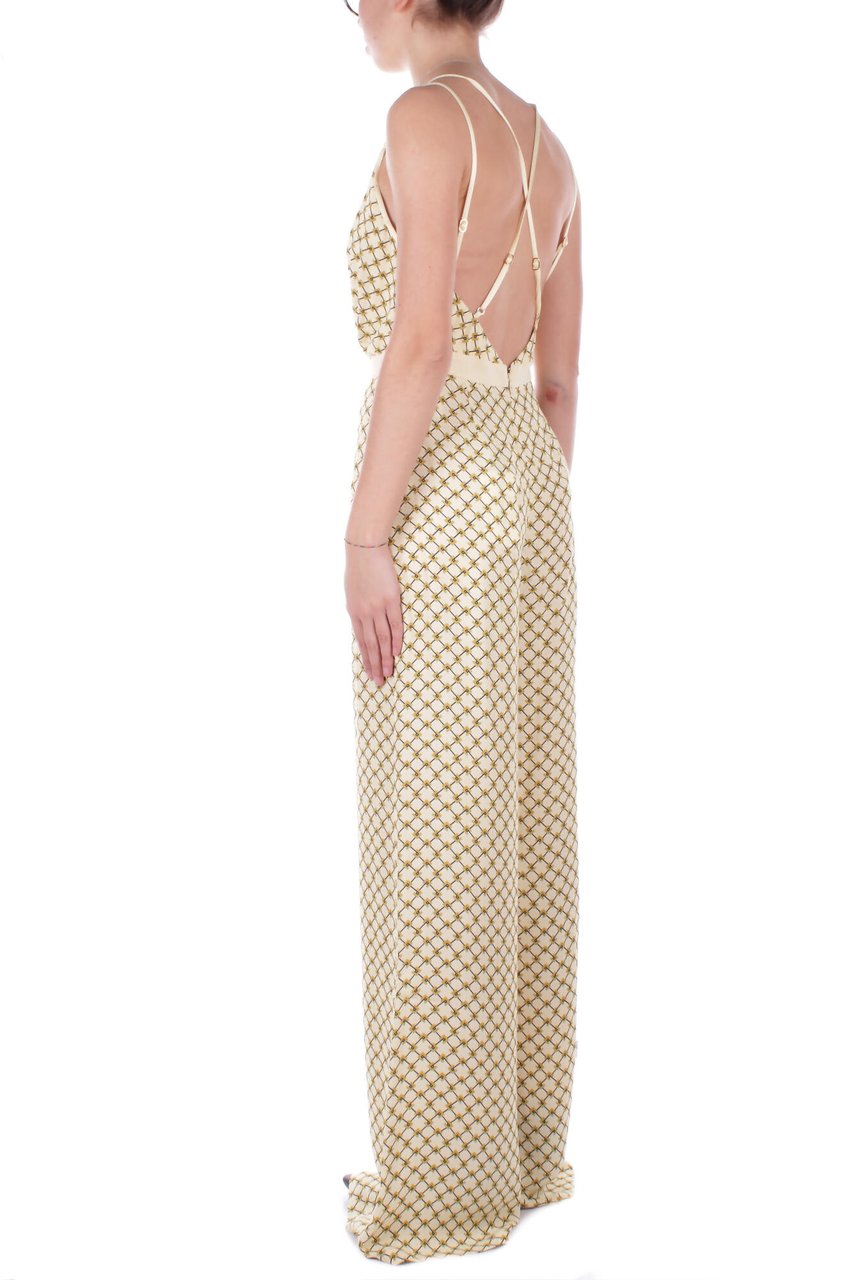 Elisabetta Franchi Trousers Curry Geel
