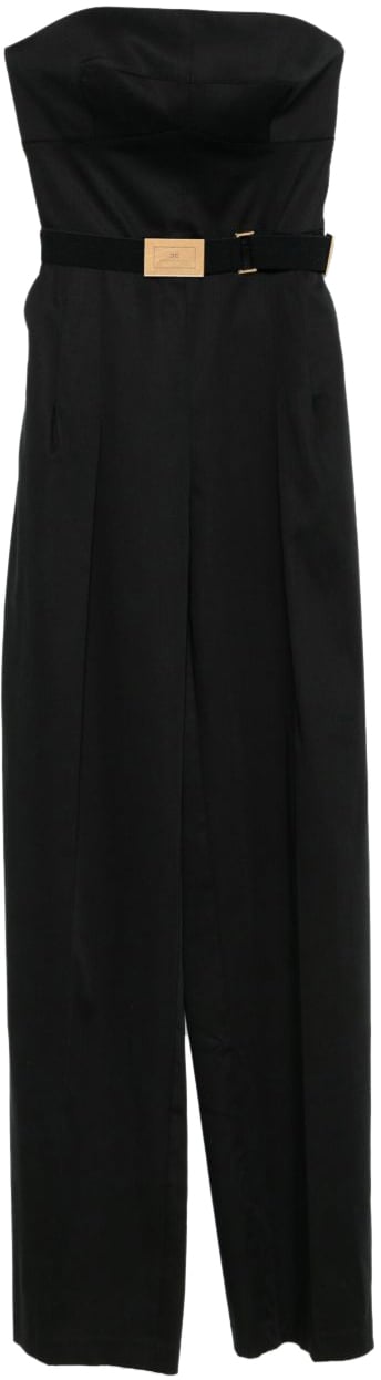 Elisabetta Franchi Dresses Black Zwart