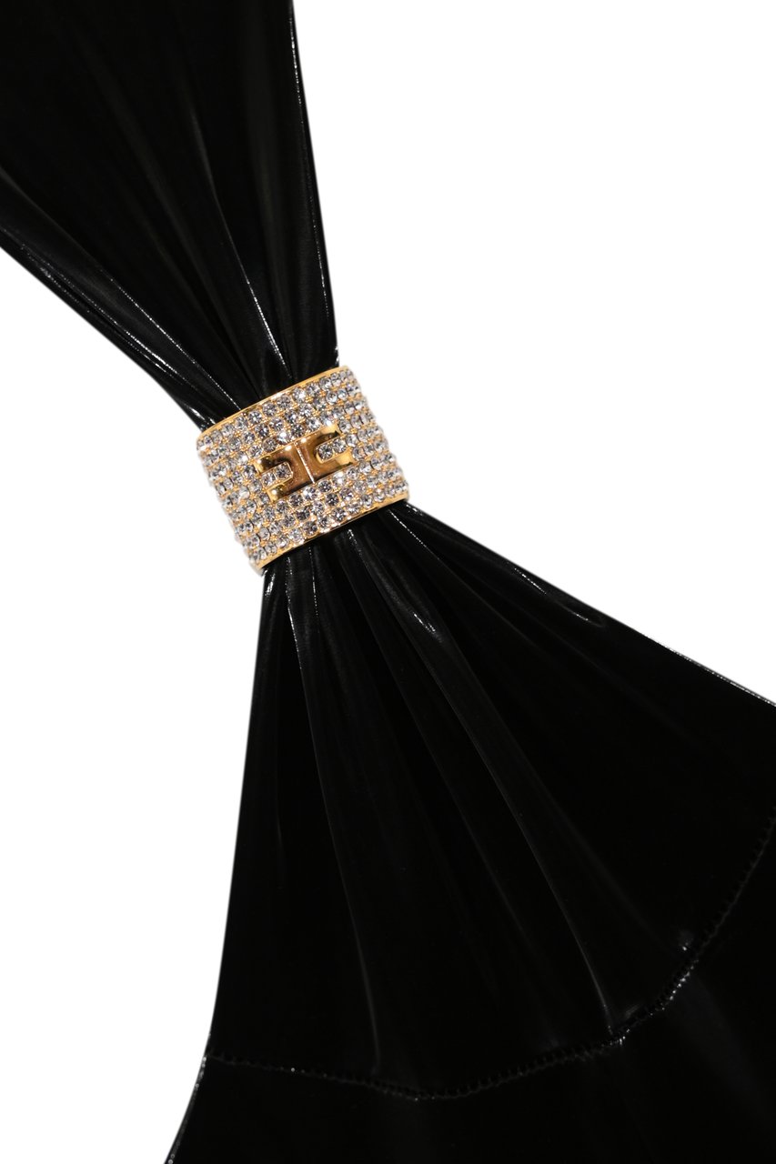 Elisabetta Franchi Trousers Black Zwart