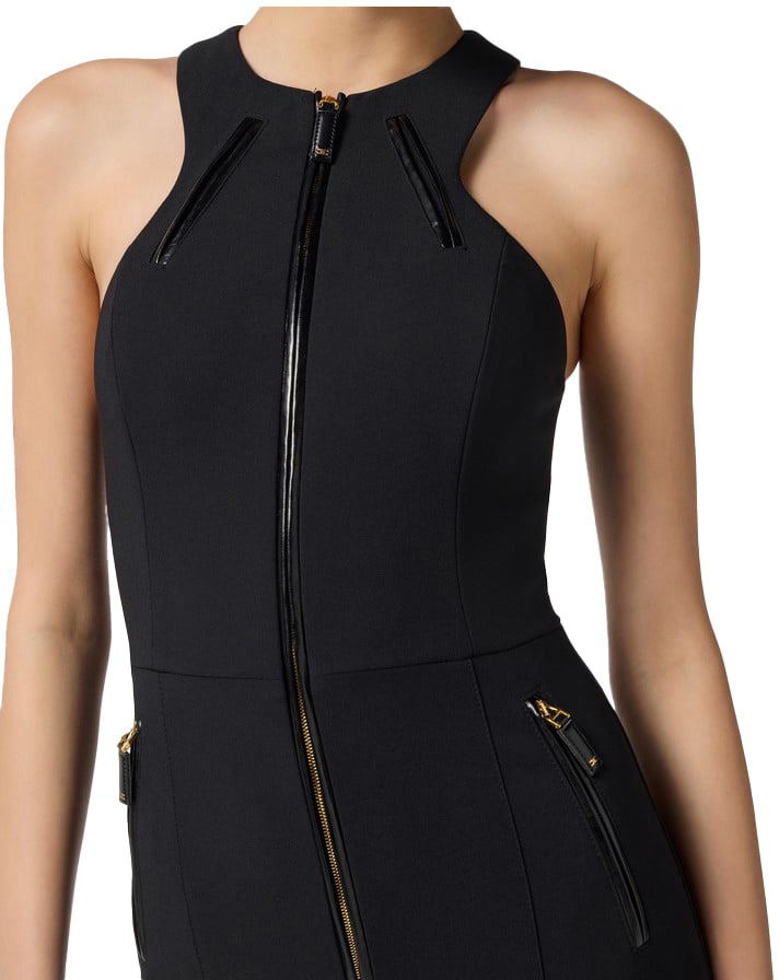 Elisabetta Franchi Dresses Black Zwart