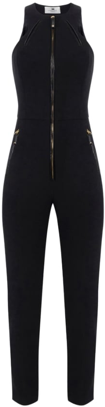 Elisabetta Franchi Trousers Black Zwart