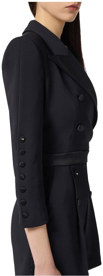 Elisabetta Franchi Dresses Black Zwart