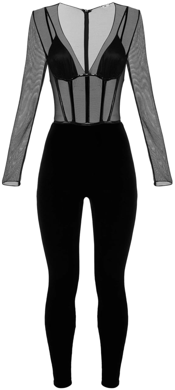 Elisabetta Franchi Trousers Black Zwart