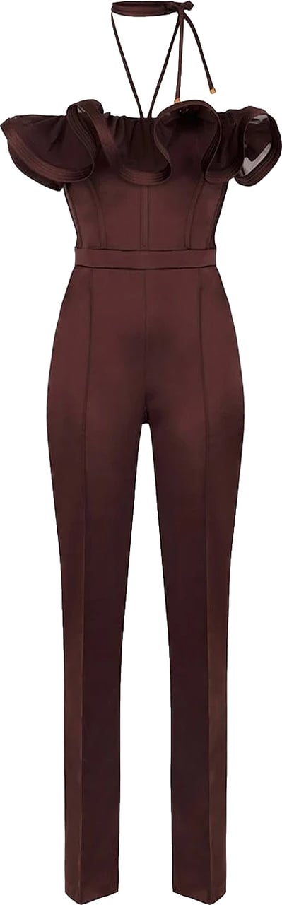Elisabetta Franchi Trousers Cacao Bruin