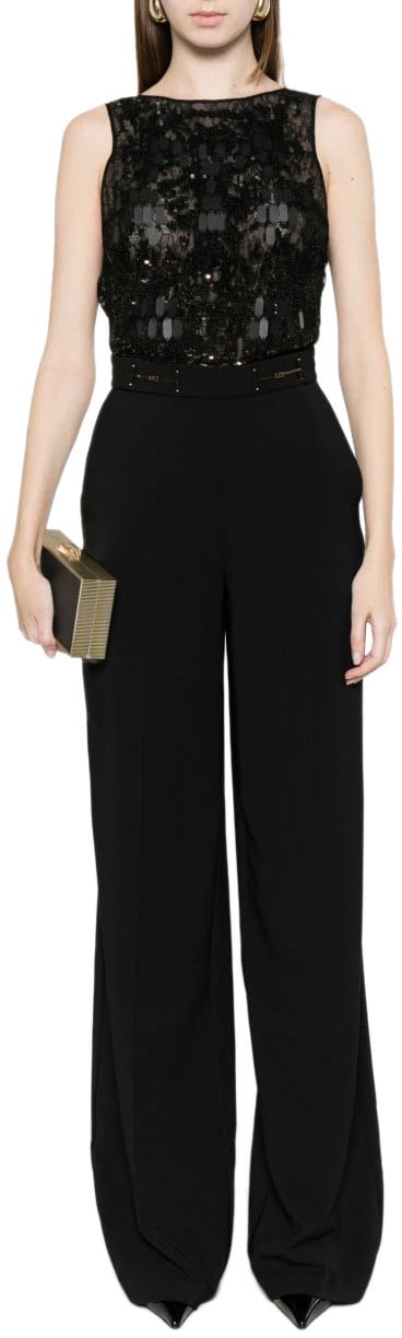 Elisabetta Franchi Dresses Black Zwart