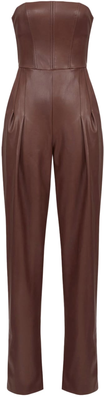 Elisabetta Franchi Trousers Coffee Bruin