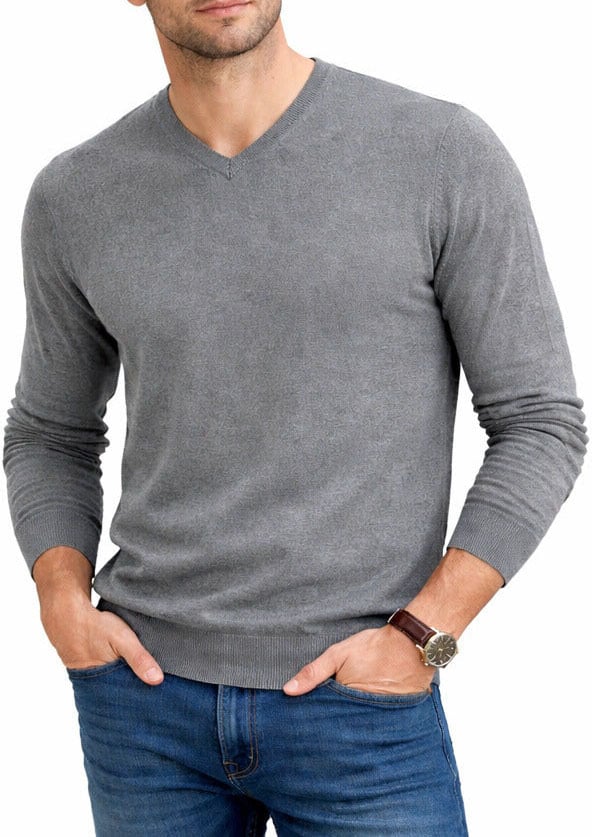 ELLI Emilio Romanelli Cashmere Sweater Grey Grijs