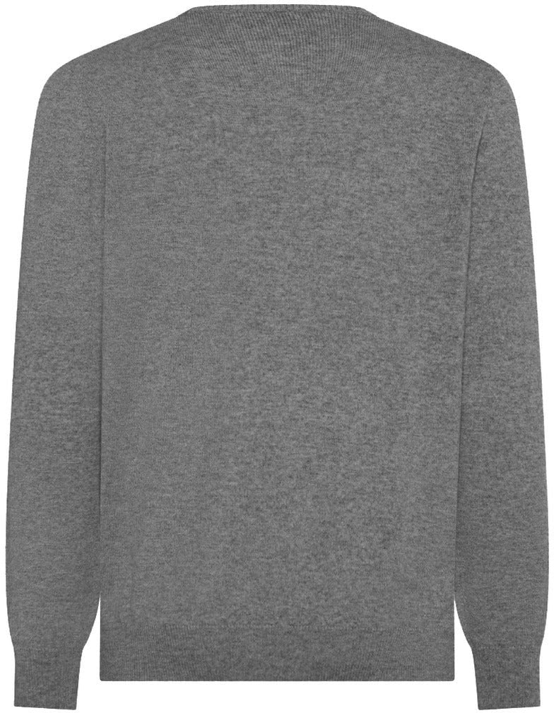 ELLI Emilio Romanelli Cashmere Sweater Grey Grijs