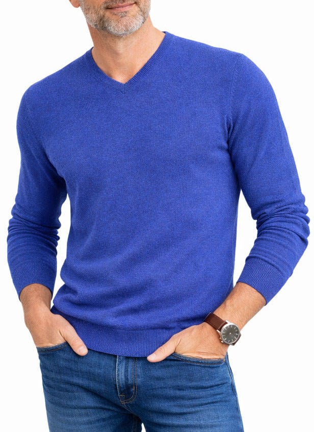 ELLI Emilio Romanelli Cashmere Sweater Sky Blue Divers