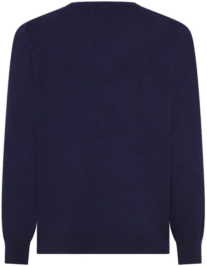 ELLI Emilio Romanelli Cashmere Sweater Blauw