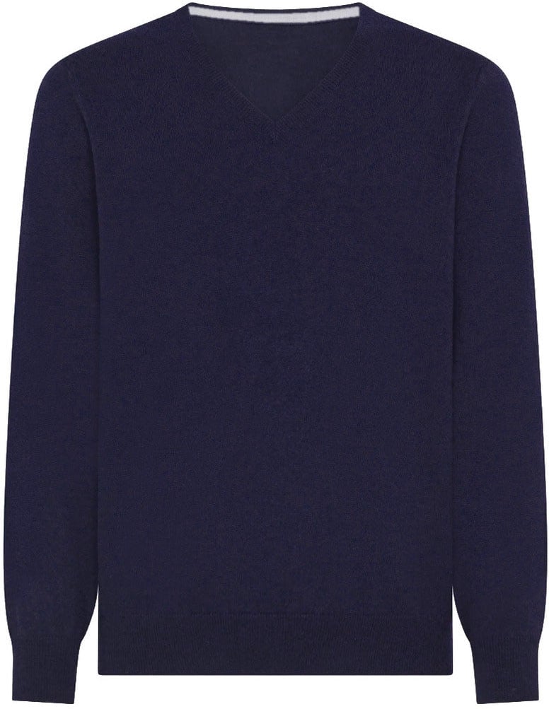ELLI Emilio Romanelli Cashmere Sweater Blauw