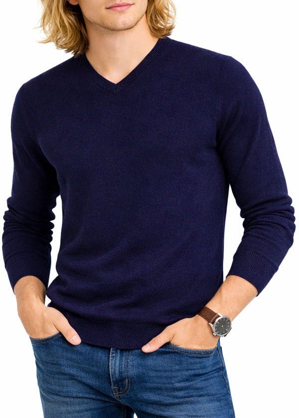 ELLI Emilio Romanelli Cashmere Sweater Blauw