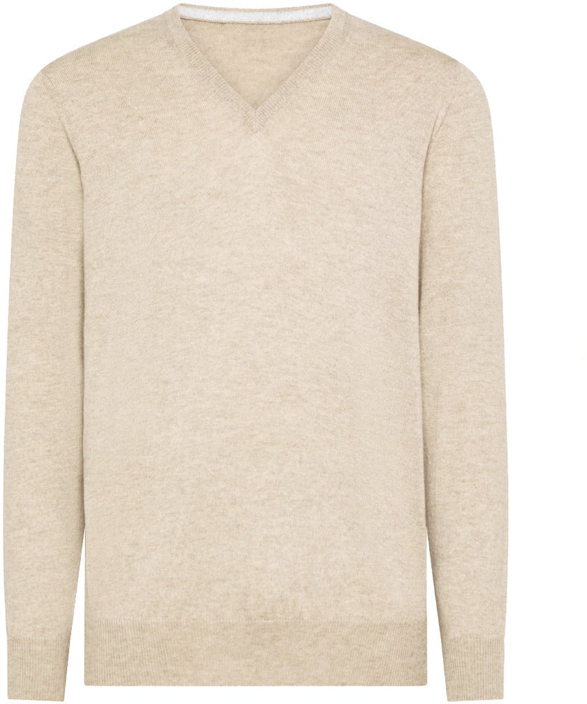 ELLI Emilio Romanelli Cashmere Sweater Beige Beige