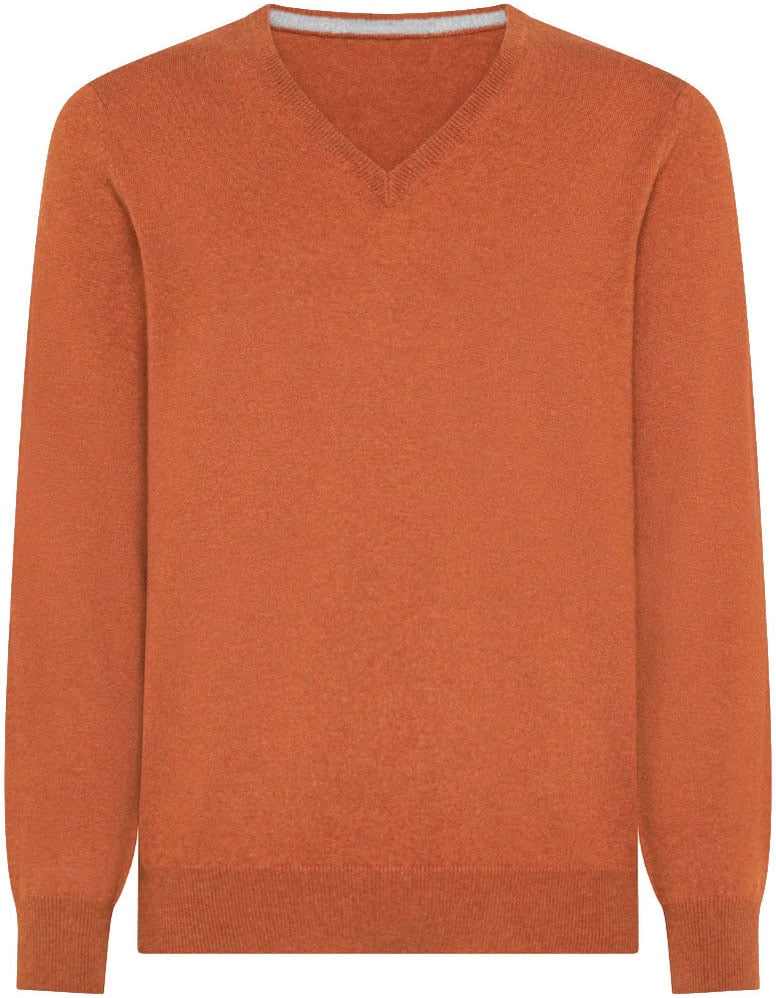 ELLI Emilio Romanelli Cashmere Sweater Salmon Oranje