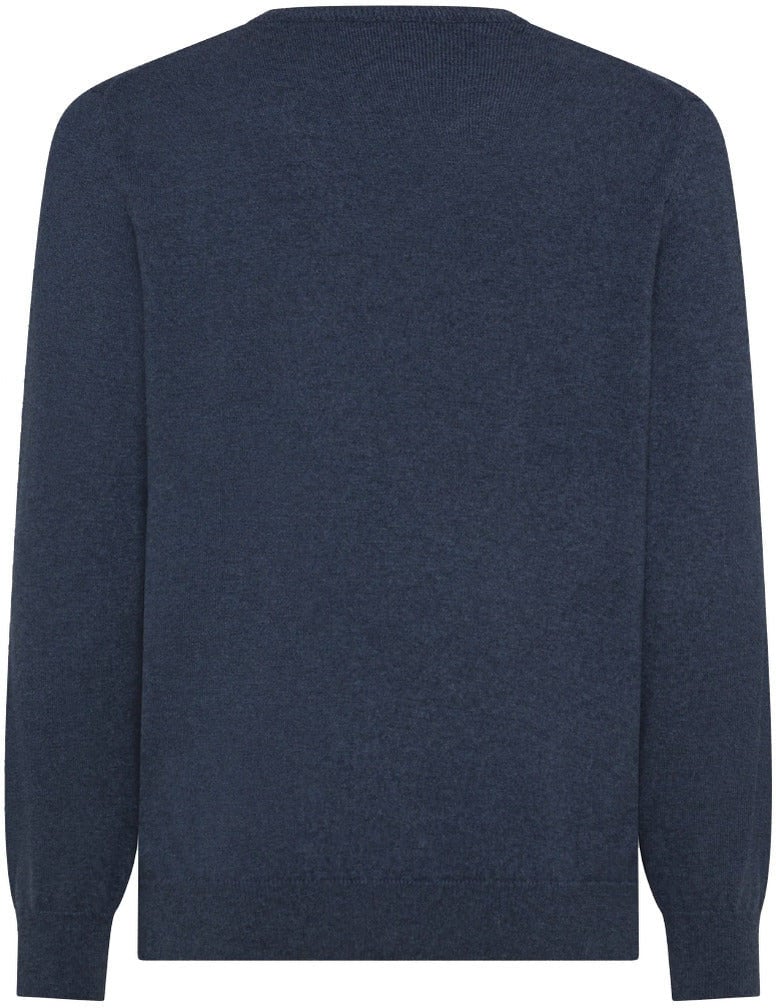 ELLI Emilio Romanelli Cashmere Sweater Denim Blue Blauw
