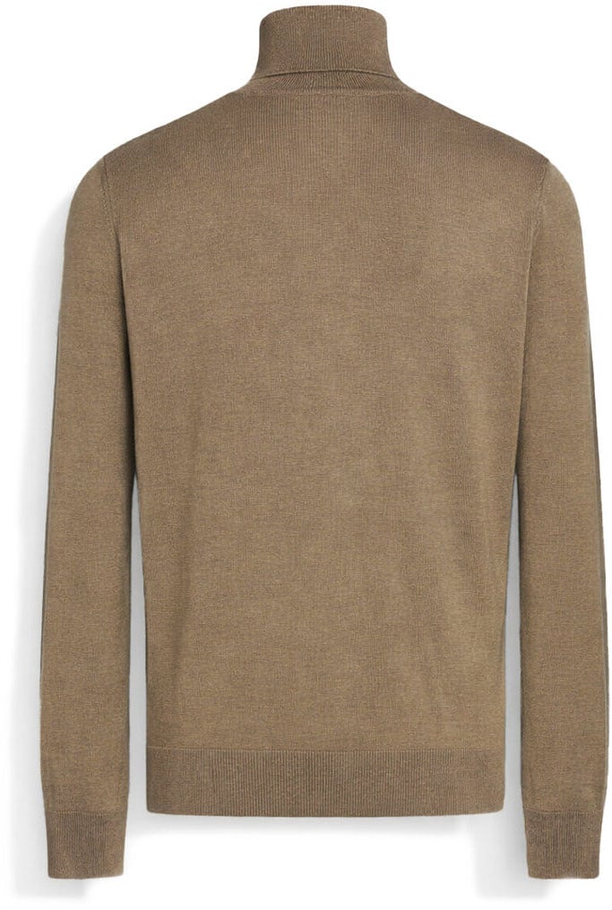 ELLI Emilio Romanelli Cashmere Sweater Brown Bruin
