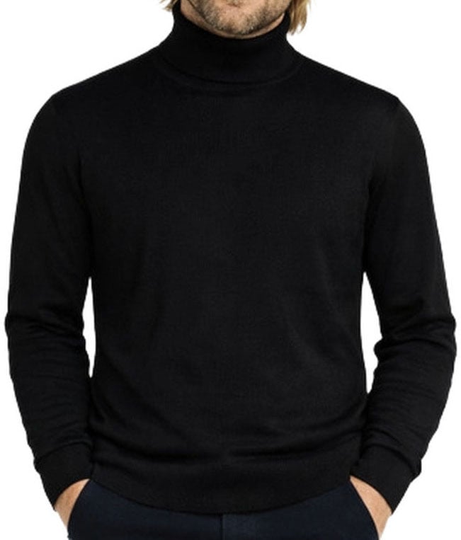 ELLI Emilio Romanelli Cashmere Sweater Black Zwart