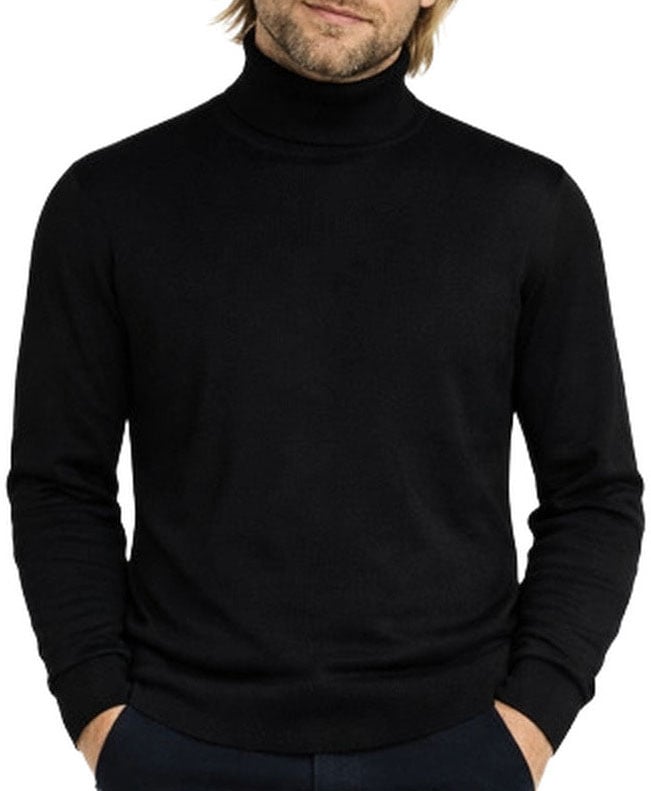 ELLI Emilio Romanelli Cashmere Sweater Black Zwart