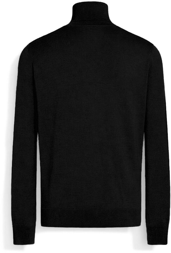 ELLI Emilio Romanelli Cashmere Sweater Black Zwart
