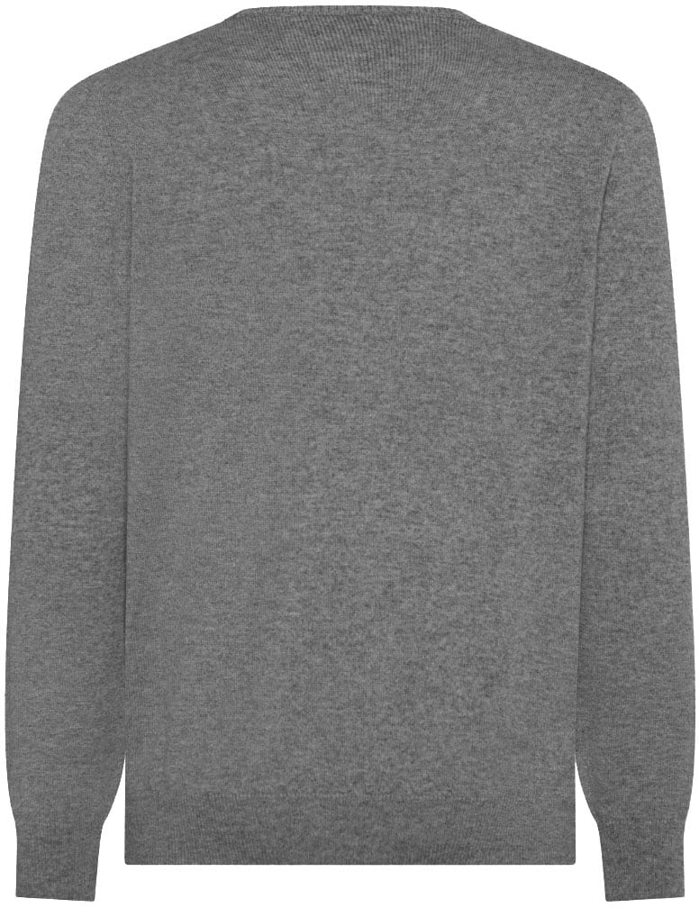 ELLI maglia scollo V finezza 12 Grijs