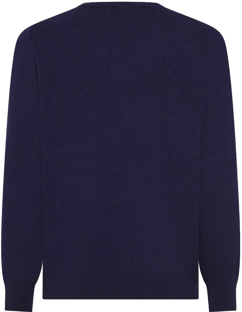 ELLI maglia scollo V finezza 12 Blauw