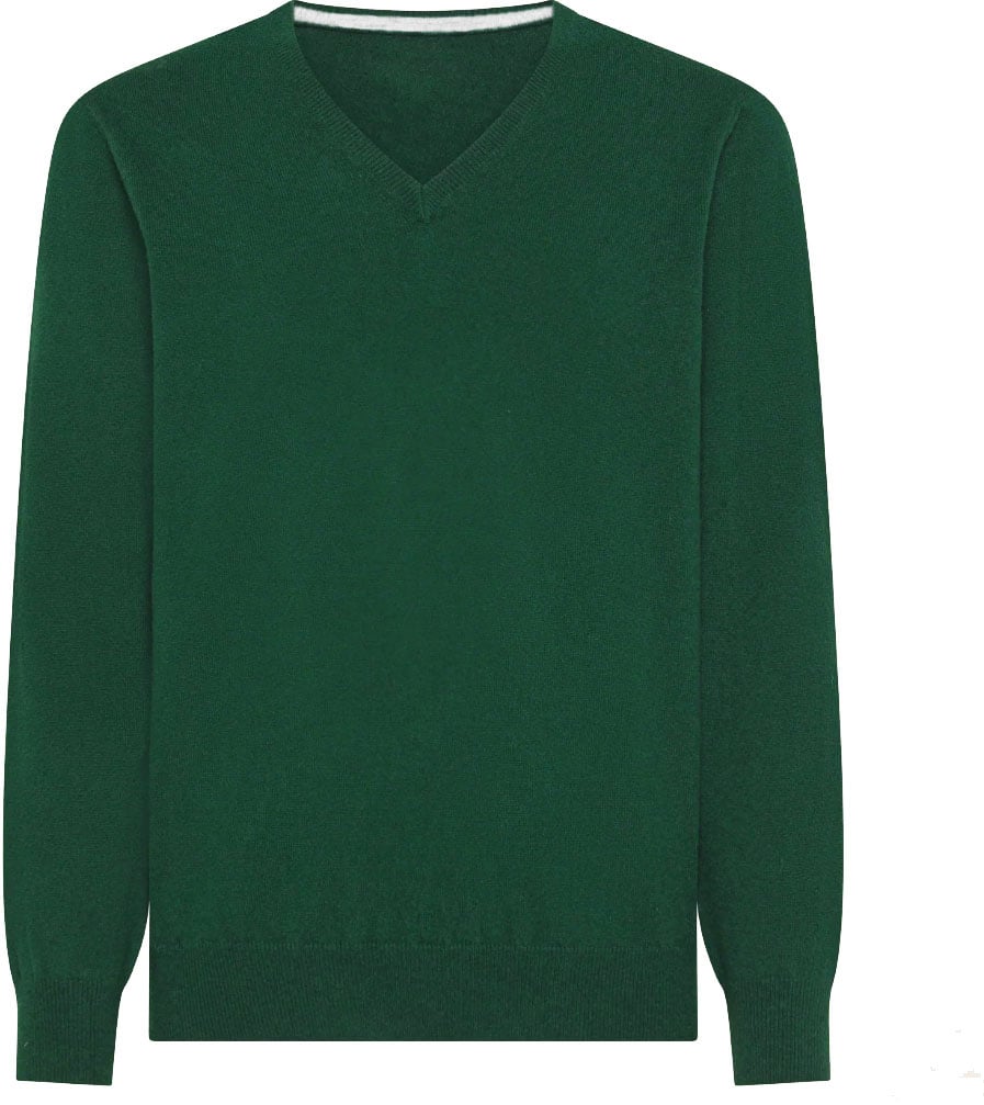 ELLI maglia scollo V finezza 12 Groen