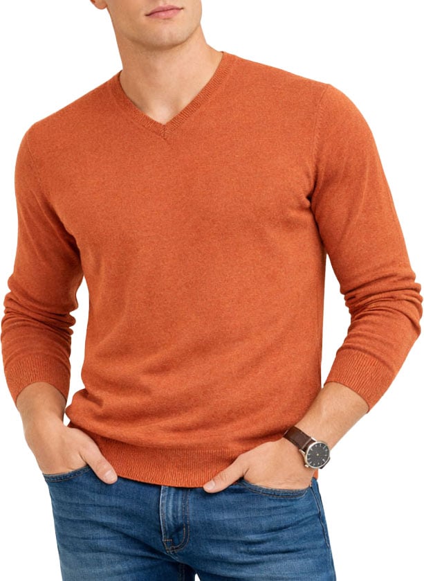 ELLI maglia scollo V finezza 12 Oranje