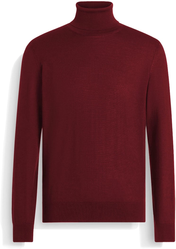 ELLI maglia dolcevita finezza 12 Rood