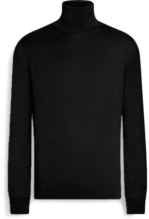 ELLI maglia dolcevita finezza 12 Zwart