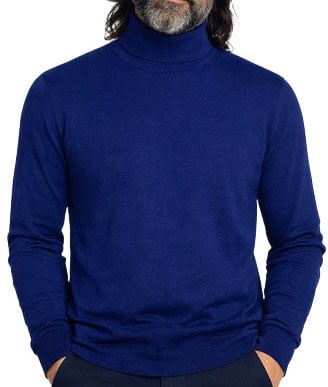 ELLI maglia dolcevita finezza 12 Blauw