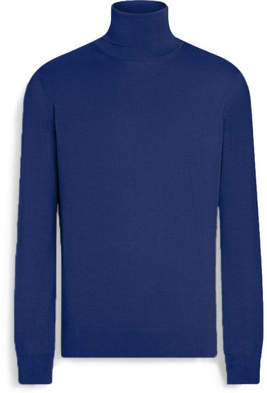 ELLI maglia dolcevita finezza 12 Blauw