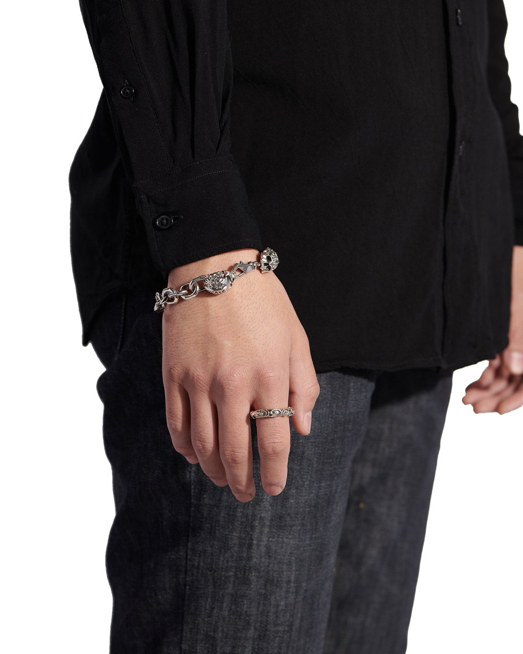 Emanuele Bicocchi ARABESQUE BAND RING Zilver
