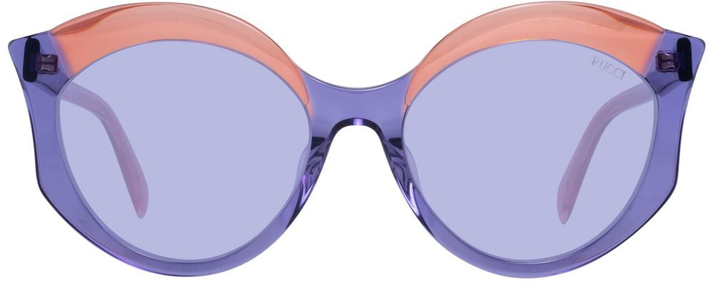 Emilio Pucci Emilio Pucci Purple Plastic Sunglasses Paars
