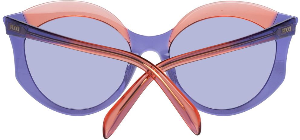 Emilio Pucci Emilio Pucci Purple Plastic Sunglasses Paars