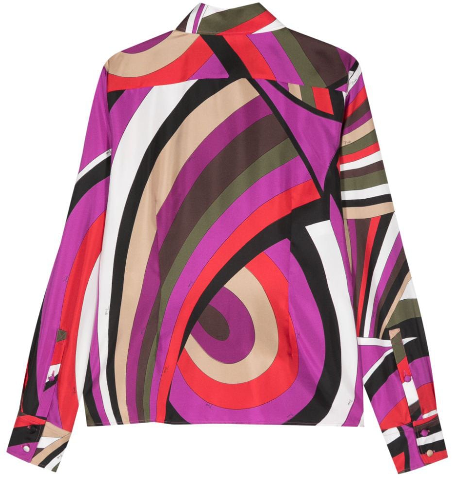Emilio Pucci Shirts Fuchsia Roze