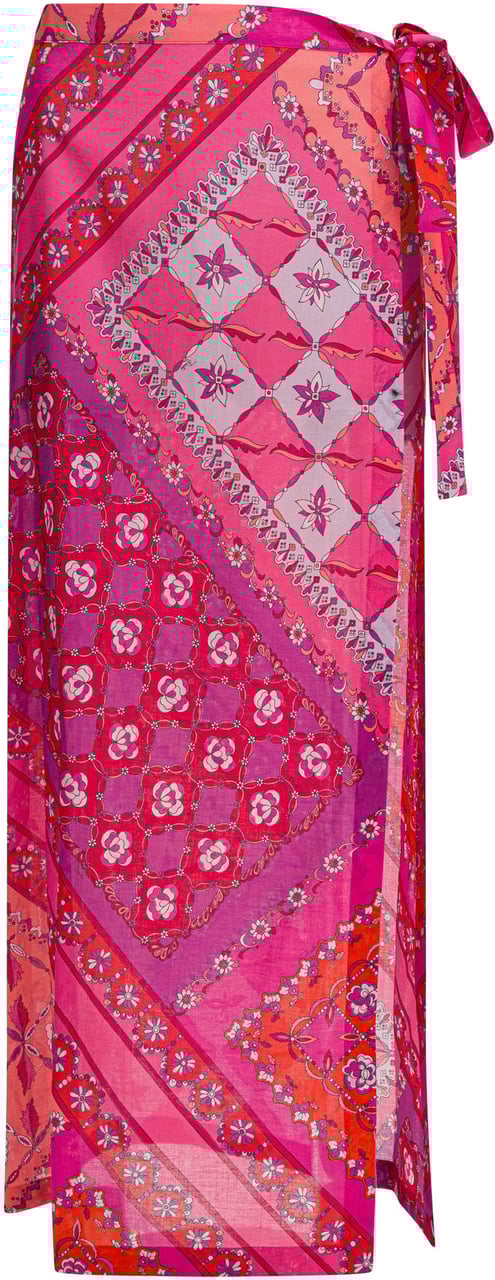 Emilio Pucci Festa print skirt Roze
