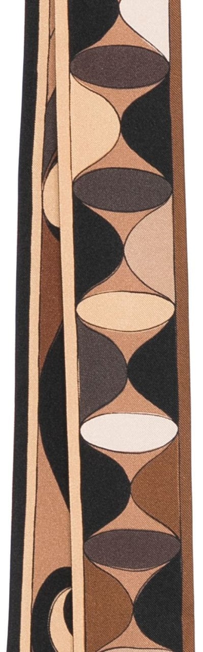 Emilio Pucci Scarfs Black Zwart