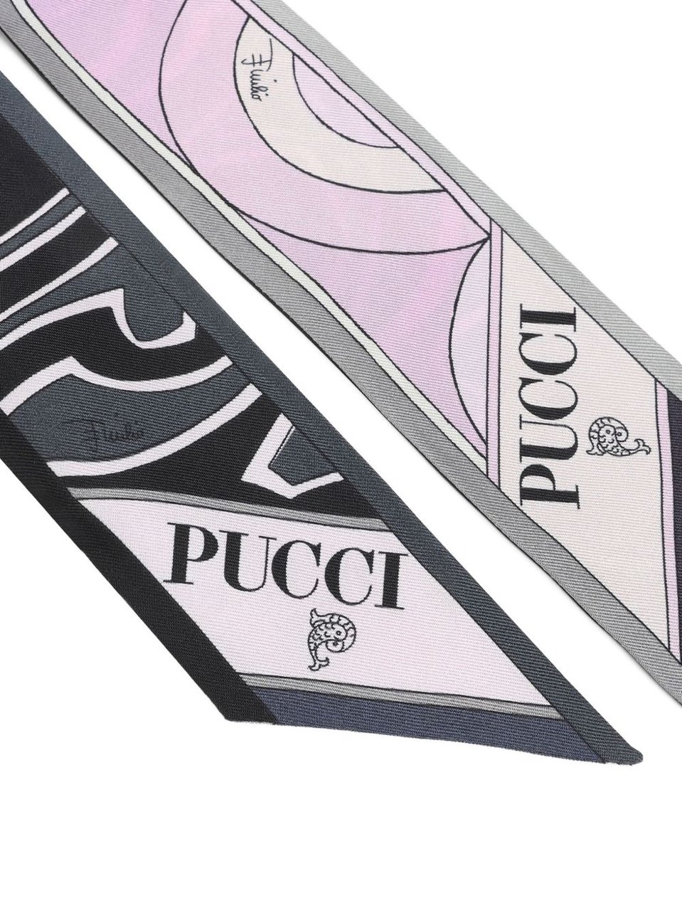 Emilio Pucci Scarfs Black Zwart