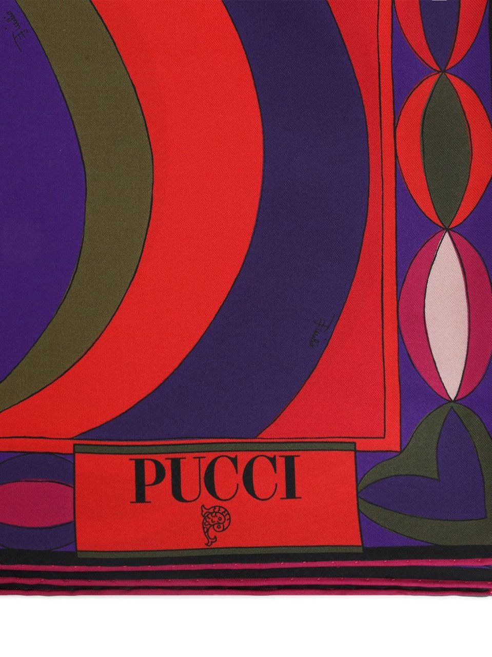 Emilio Pucci Scarfs Multicolour Divers