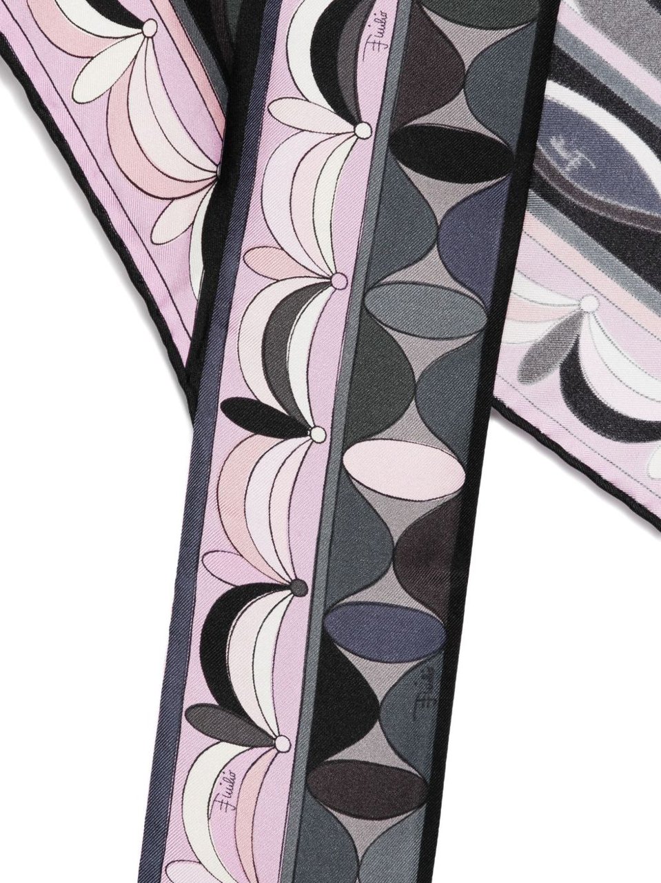 Emilio Pucci Scarfs Black Zwart