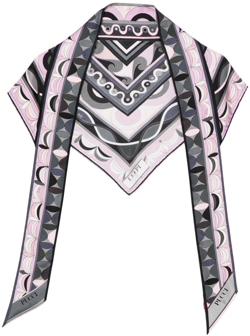 Emilio Pucci Scarfs Black Zwart