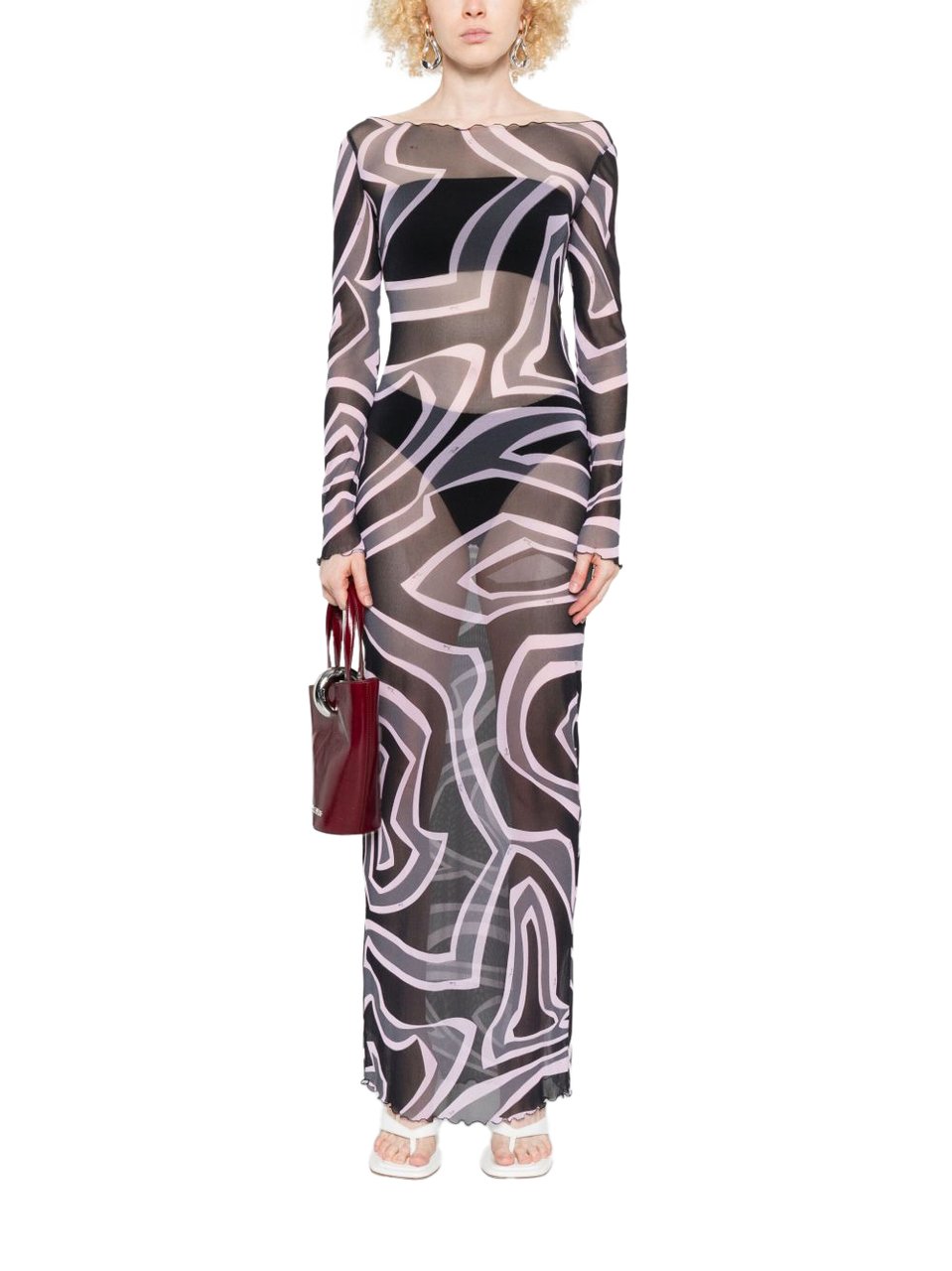 Emilio Pucci Dresses Black Zwart